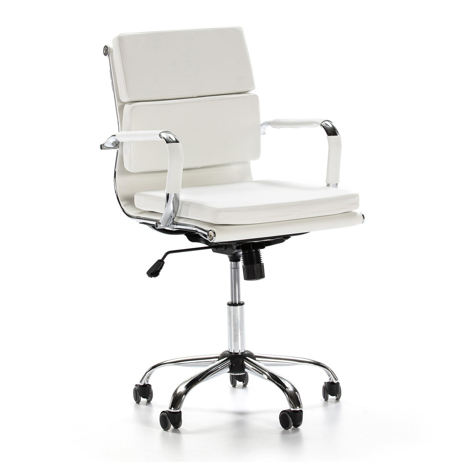 SCAUN rotativ Fenix cu functie de pat, alb