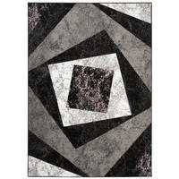 TEPPICH DREAM Schwarz 160/220 cm - Schwarz, Textil (160/220cm) - Tapiso