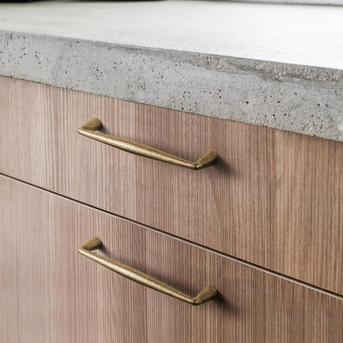 MÖBELGRIFF Bronze 6er-Set 96 mm - Grün, Metall (0.1/2.2/1.08cm)