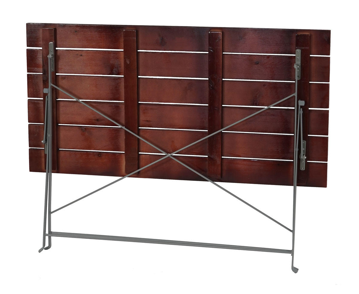 BIERGARTENTISCH GARMISCH Dunkelbraun - Dunkelbraun, Holz - MCW