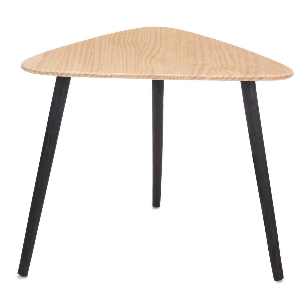 KAFFEETISCH Holzplatte 64/60/48 cm - Braun, Holz (64/60/48cm) - Giftdecor