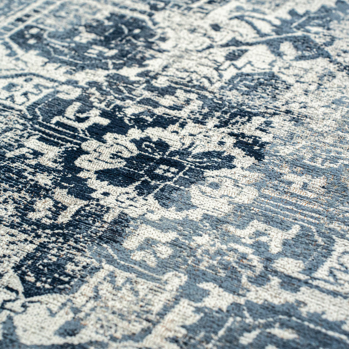 TEPPICH Atlantide Tabriz 200/280 cm - Blau, Textil (200/280cm) - Louis De Poortere