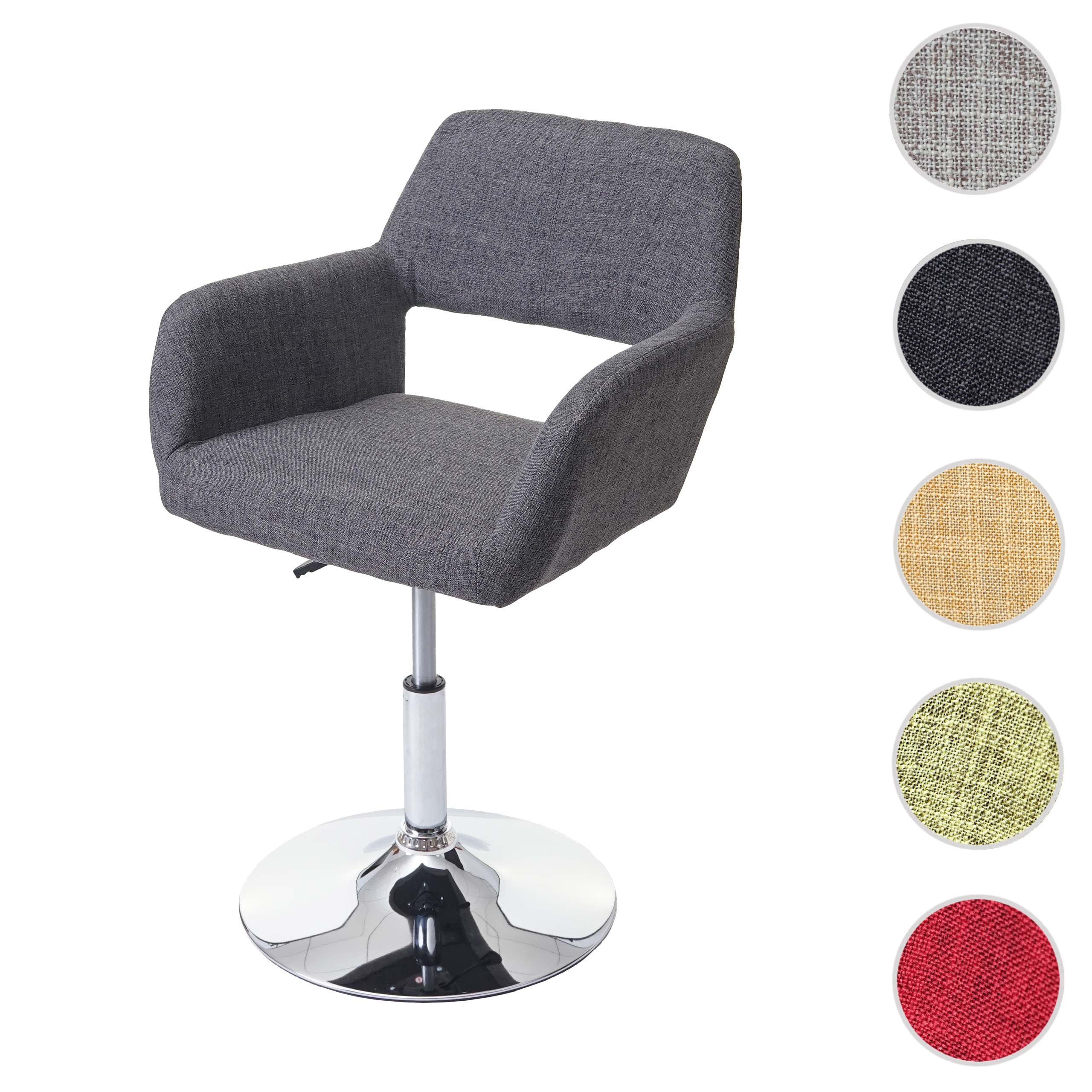 ESSZIMMERSTUHL Grau, Silber - Silberfarben/Grau, Textil (58/89/55cm) - MCW