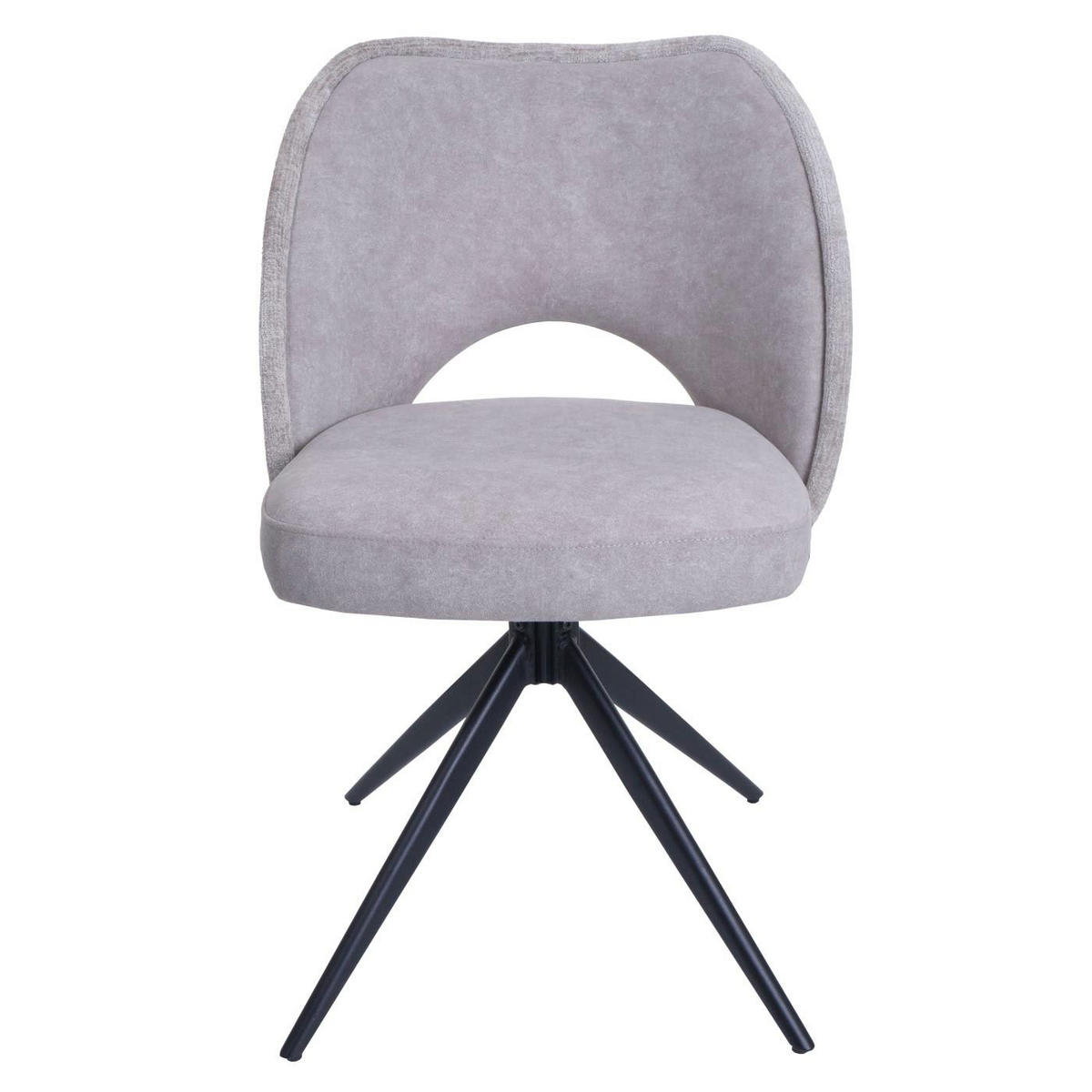 ESSZIMMERSTUHL Hellgrau 2er-Set - Hellgrau, Textil (54/84/60cm) - MCW