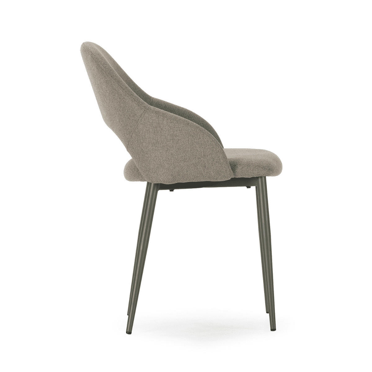 STÜHLE 2er-Set mit Stoffbezug und Metallfüßen 57/84/54 cm - Grün, Textil (57/84/63.5cm) - Calicosy