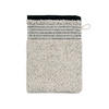 WASCHLAPPEN EDEN MELANGE MIT BIESENBORDÜRE NATUR - 081 - Naturfarben, Textil (20/15cm) - MÖVE
