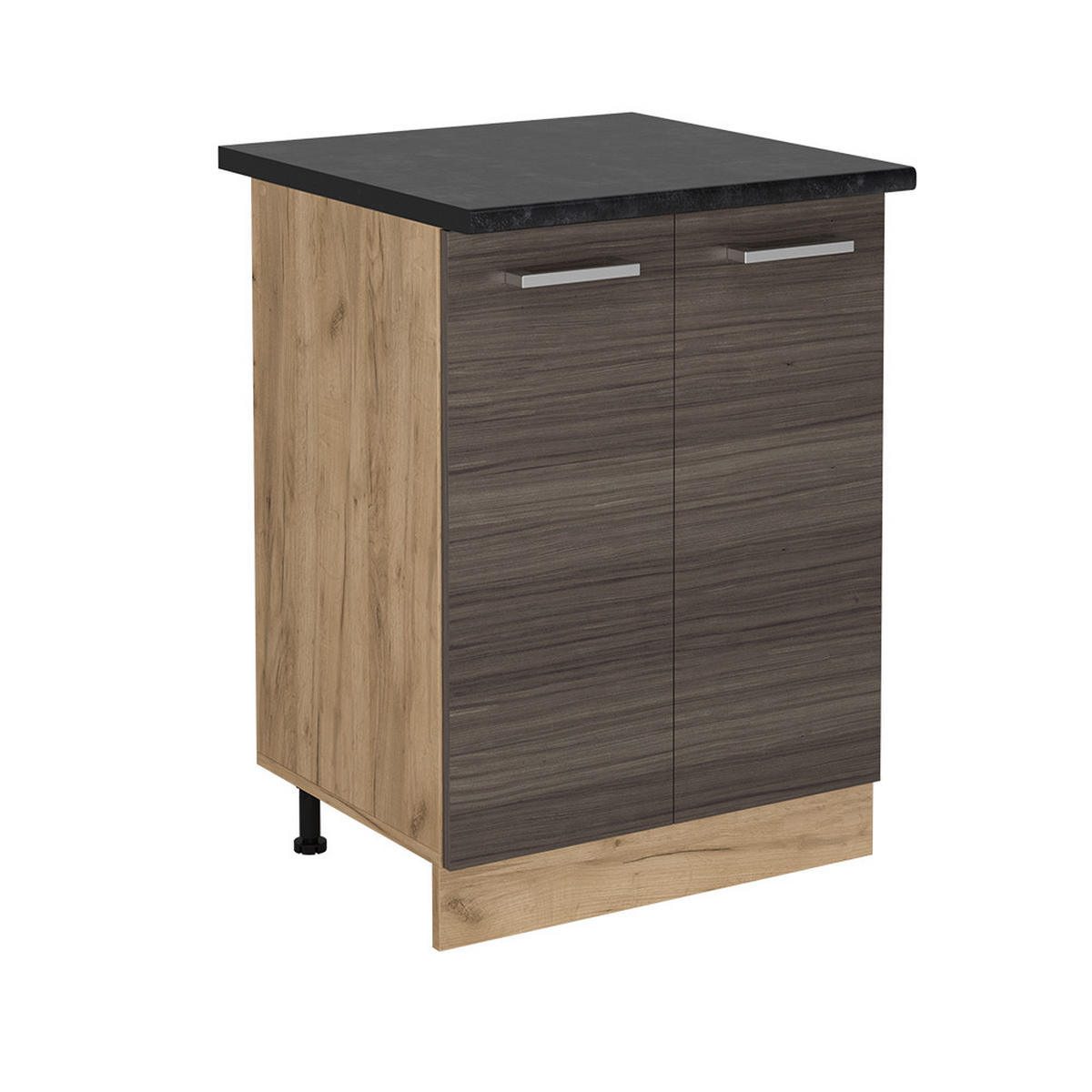 Honigeiche/Grau, Holzwerkstoff (60/81.6/60cm) - Vicco