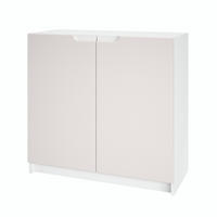 KOMMODE Logan Fronten in Cashmere - Kaschmir, Holzwerkstoff (82/78/37cm) - Vladon