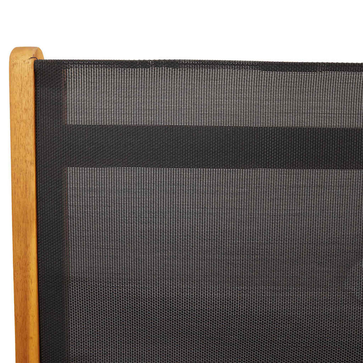 GARTENSTÜHLE 4er Set Klappbar Massivholz Akazie Und Textilene - Braun, Holz (57.5/109/72cm) - vidaXL