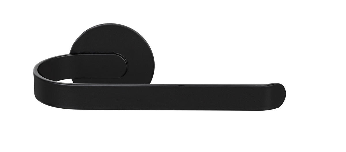 TOILETTENPAPIERHALTER Montage ohne Bohren Bivio 7,5/16/6,5 cm - Schwarz, Metall (16/6.5/7.5cm) - Wenko