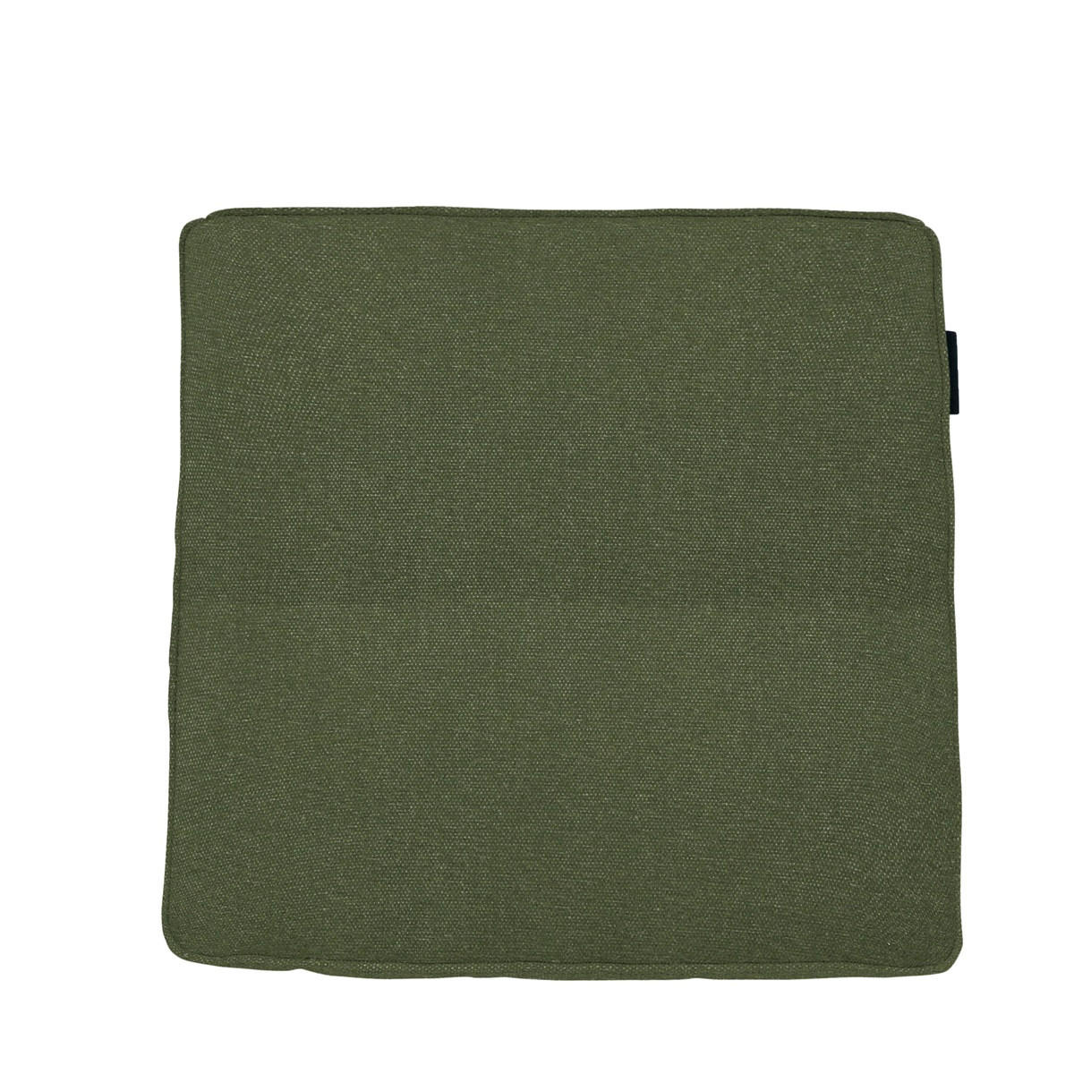 SITZKISSEN Canvas 40/40 cm 4er-Set - Waldgrün, Textil (40/7/40cm) - Madison