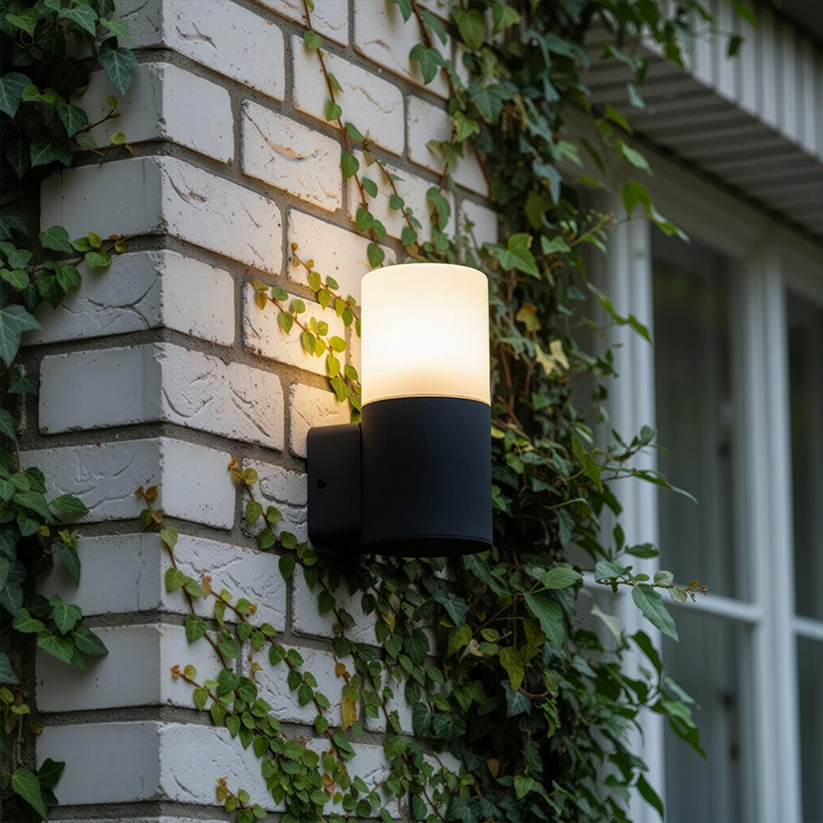 AUSSENLEUCHTE BONNIE Anthrazitgrau 11 W IP44 - Grau, Metall (113/86/176cm) - Rendl