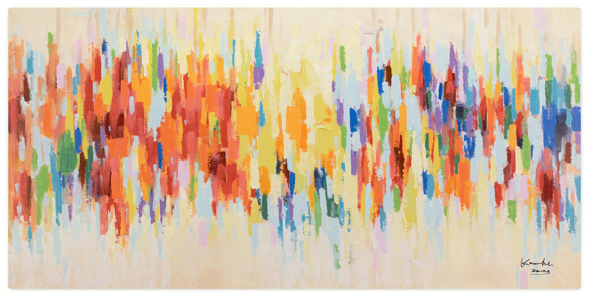 ÖLGEMÄLDE 120/60 cm - Multicolor, Holz/Textil (1.86/60cm) - KUNSTLOFT