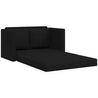 SCHLAFSOFA Anderson - Schwarz, Textil (112/60/55cm) - Nettlife
