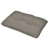 LOUNGEKISSEN Flair Outdoor Rücken 70/40/12cm Hellgrau - Hellgrau, Textil (40/12/70cm) - Beautissu 