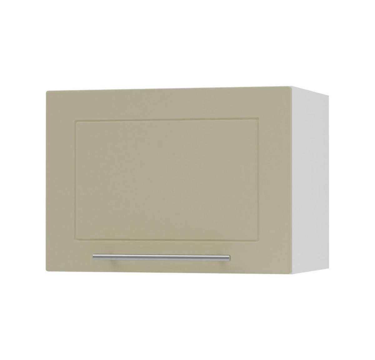 KÜCHENHÄNGESCHRANK Kvantum W4B/50 Vanille Matt / Weiß Matt 50 / 32,5 / 36cm - Creme/Weiß, Holz/Holzwerkstoff (50/36/32.5cm) - Feldmann-Wohnen