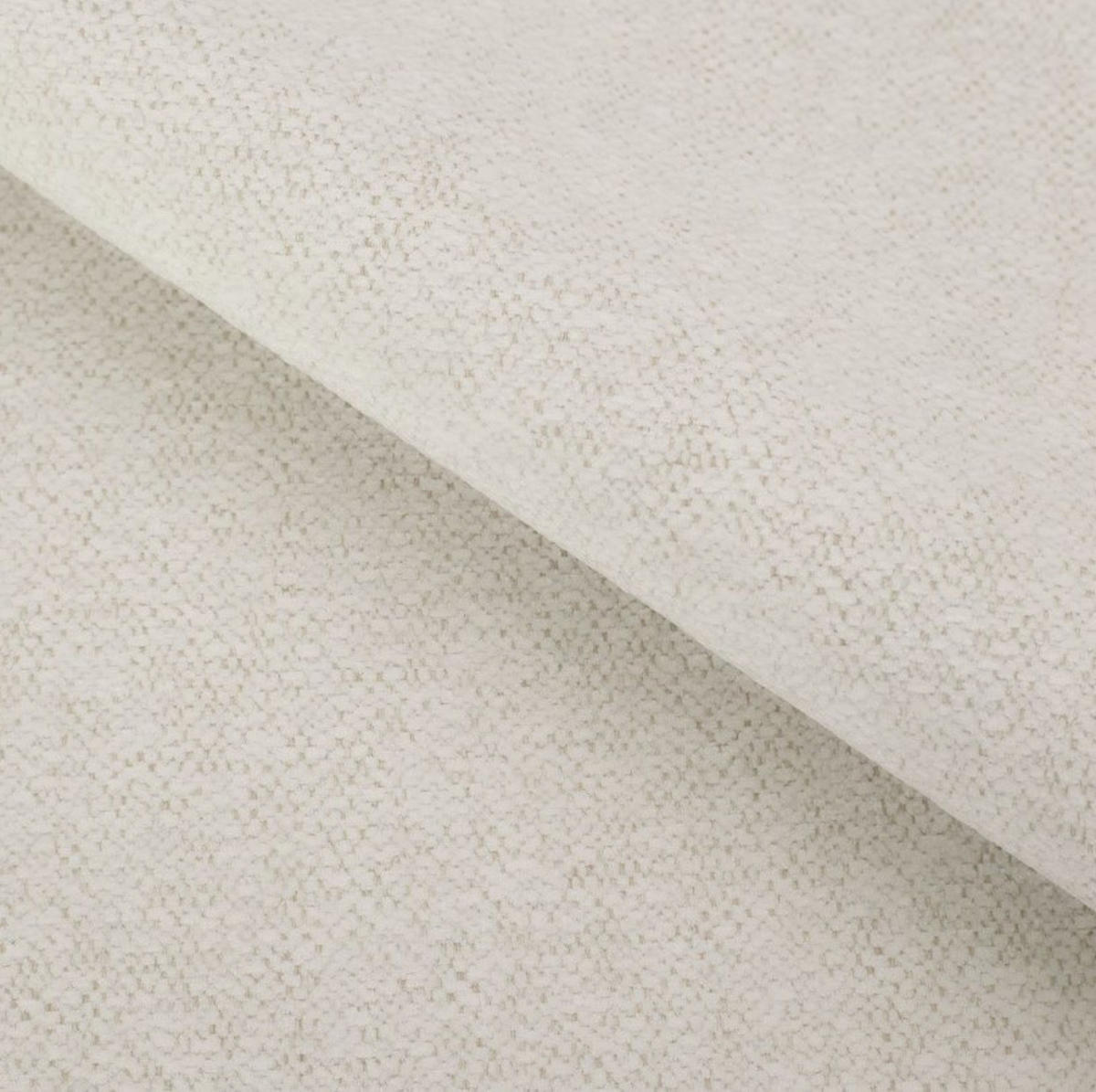 SOFA LOOP Schlaffunktion & Bettkasten PUR-Schaum Schwarze Kunststofffüße skandinavischer Stil lose Rückenkissen freistehend 234x112x86 cm White - Weiß, Holz/Textil (234/86/112cm) - DomoHome