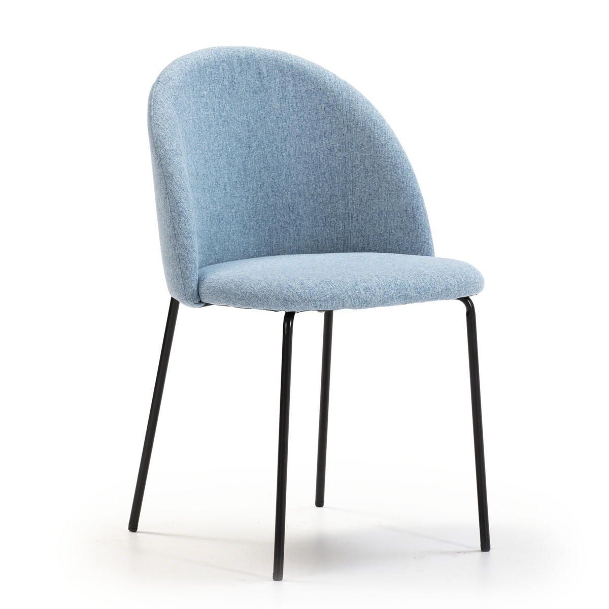 STUHL 2er-Set Kenia Blau - Blau, Textil/Metall (47/78/43cm) - VS Venta-stock