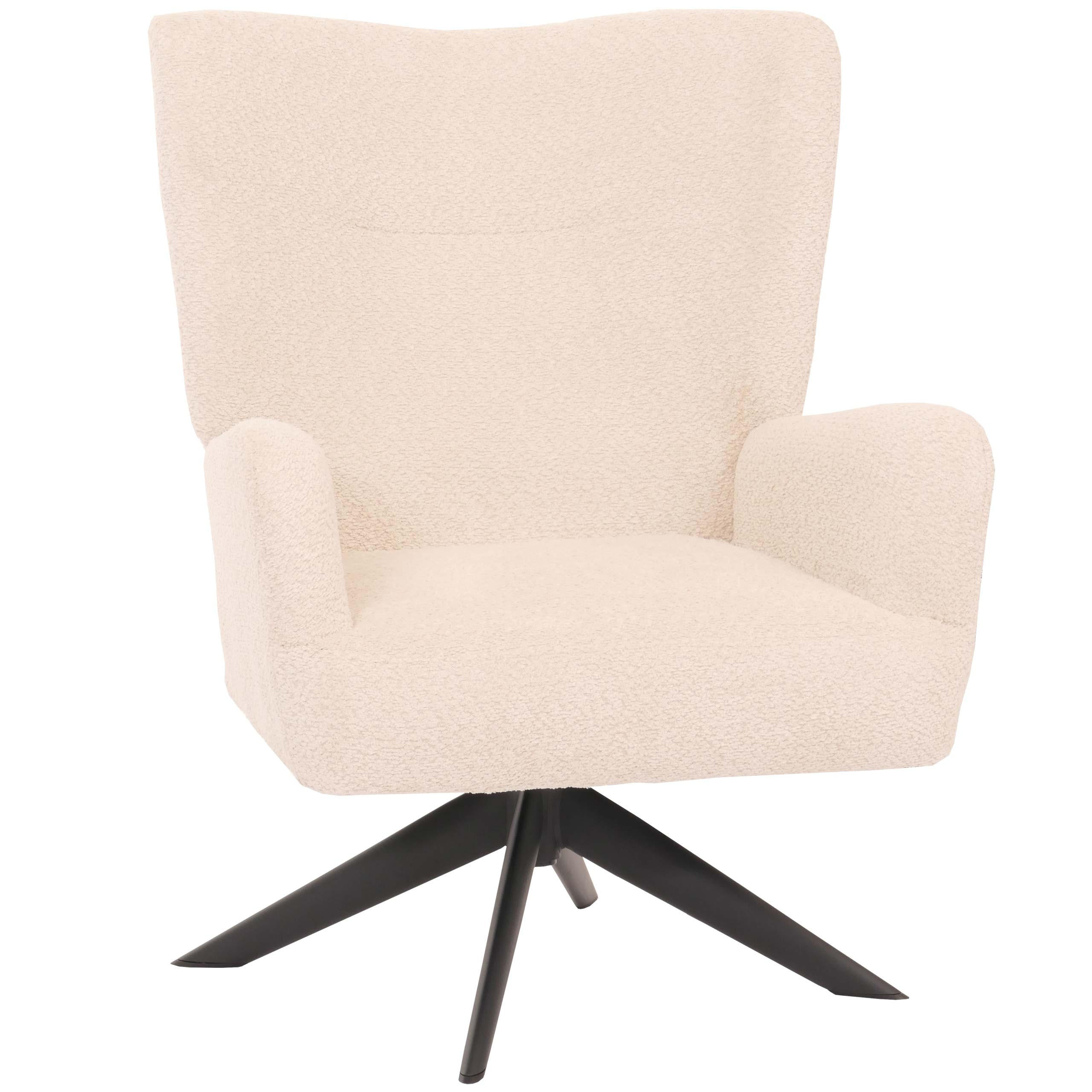 MCW LOUNGE KŘESLO Krémové