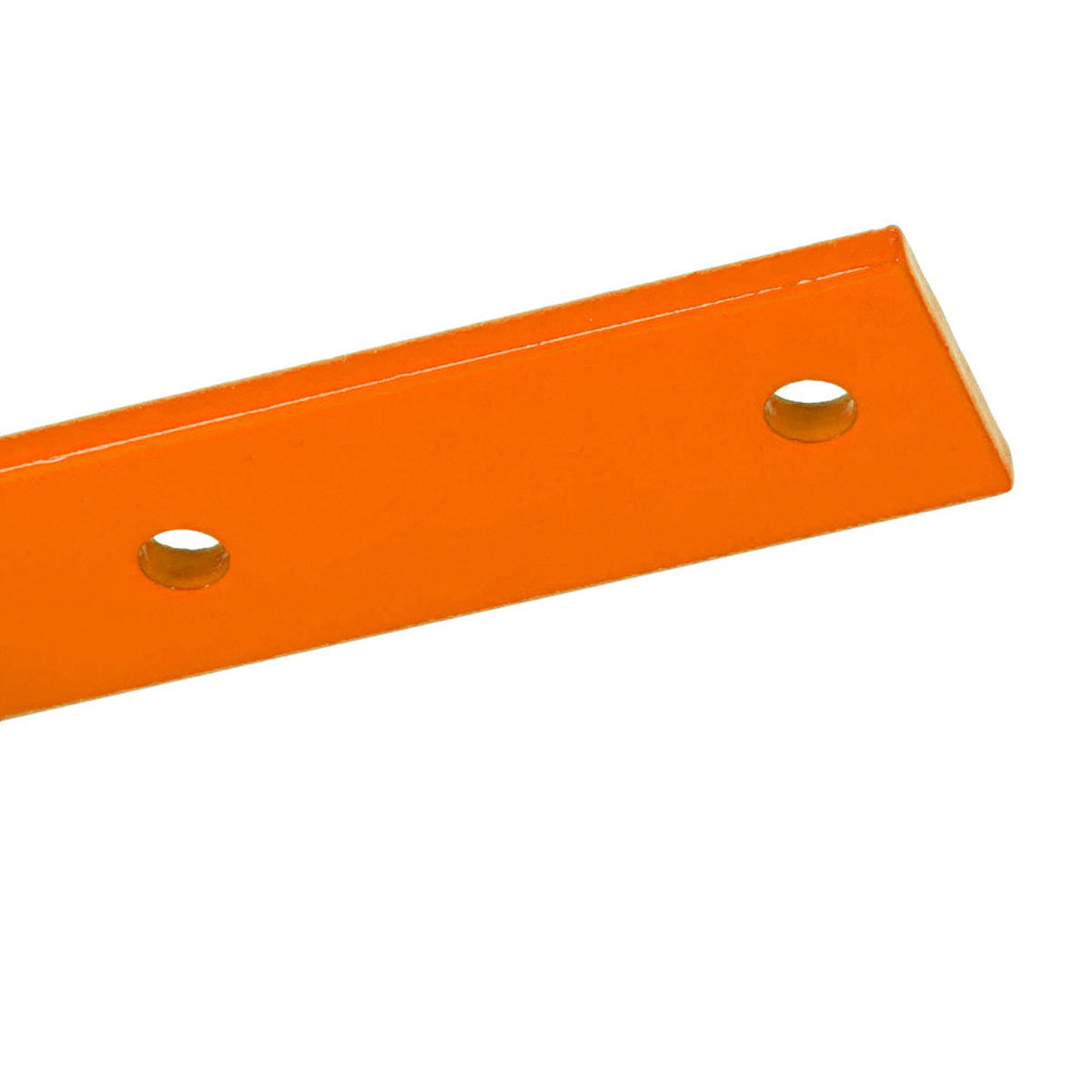 DECKENHAKEN 4 Stück T-förmige Solide Struktur aus Kohlenstoffstahl in Orange Vielseitig einsetzbar Belastbarkeit 43,5 x 29 cm - Orange, Metall (29/1/43.5cm) - Livingandhome