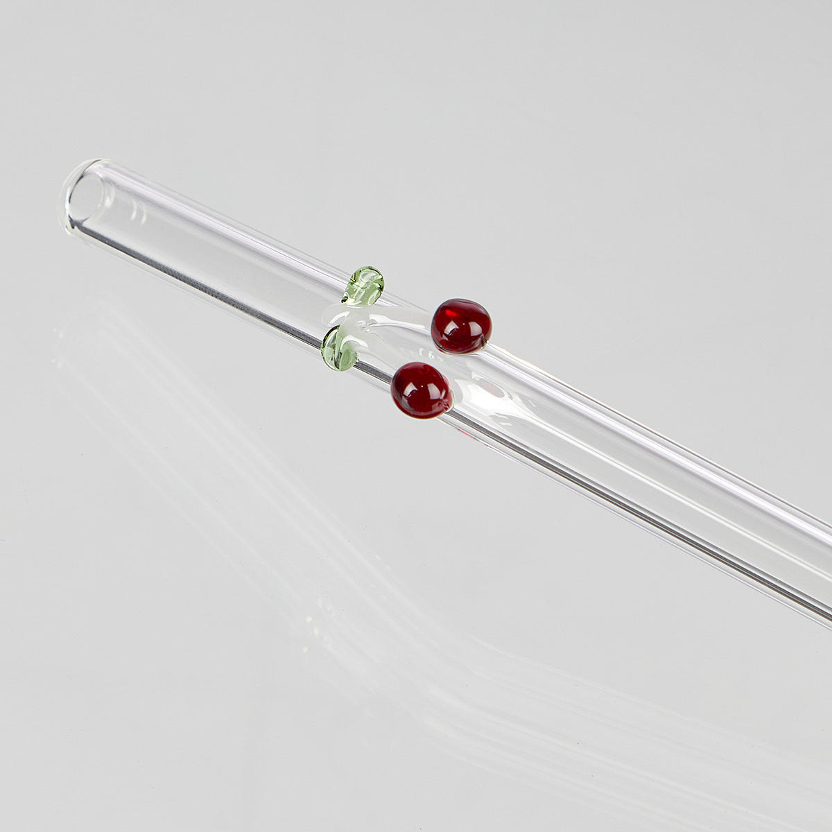 TRINKHALM-SET (4-tlg.) Long Drink - Transparent, Glas (0.8/20cm) - Butlers