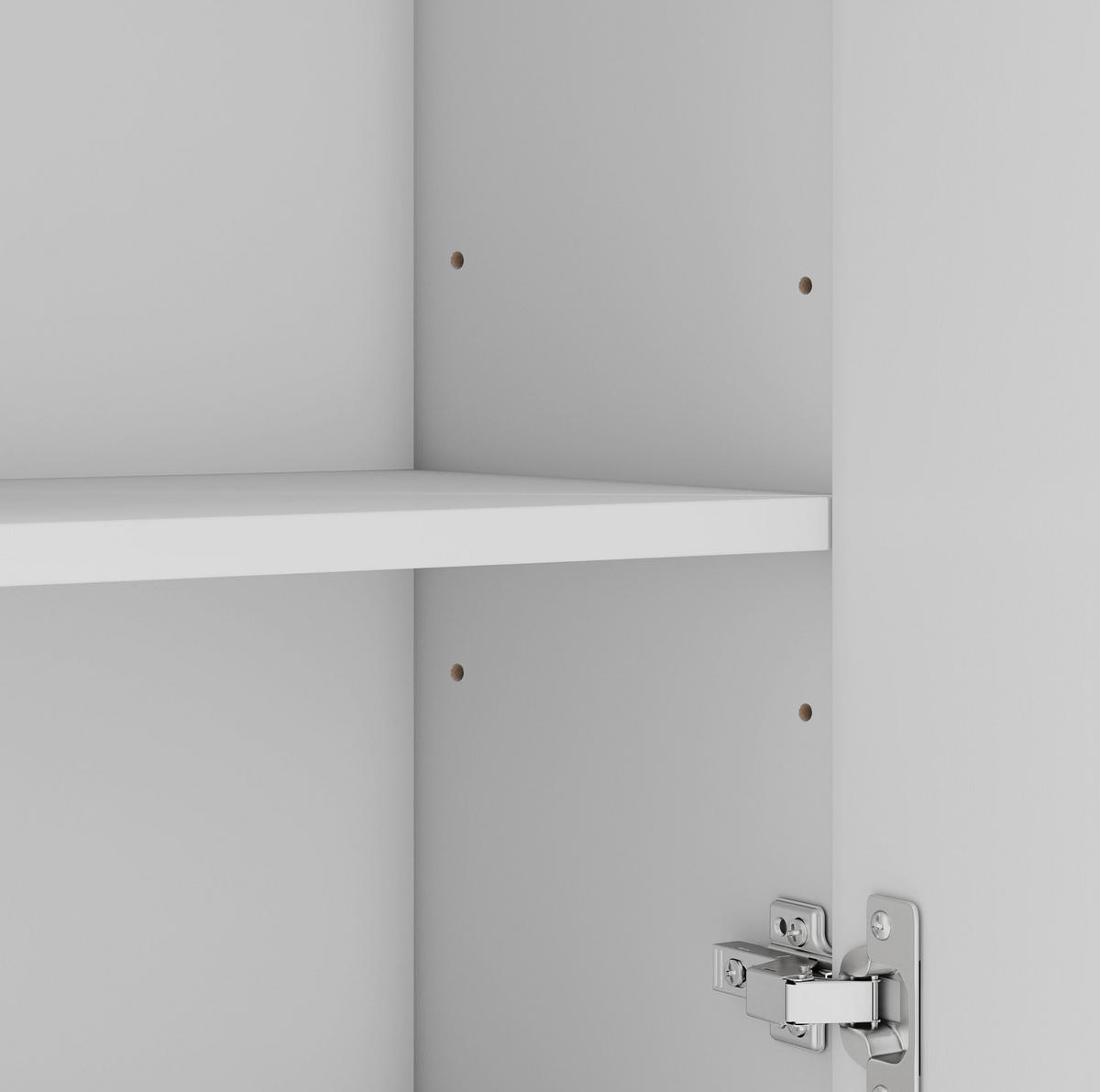 BADEZIMMERSCHRANK mit 3 Schubladen 38 x 26 x 172,5 cm Weiß - Weiß, Holzwerkstoff (26/172.5/38cm) - Beauniv
