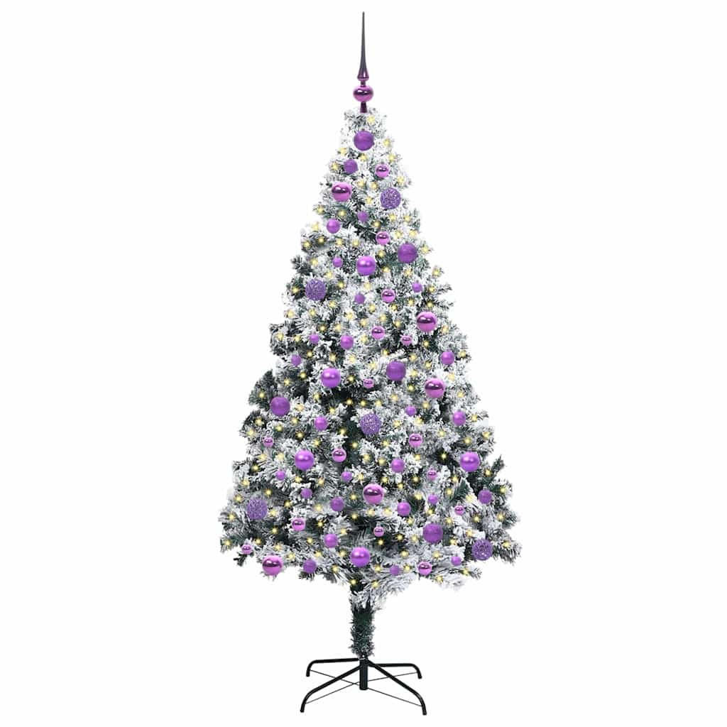 vidaXL Weihnachtsbaum Weiß 180 cm