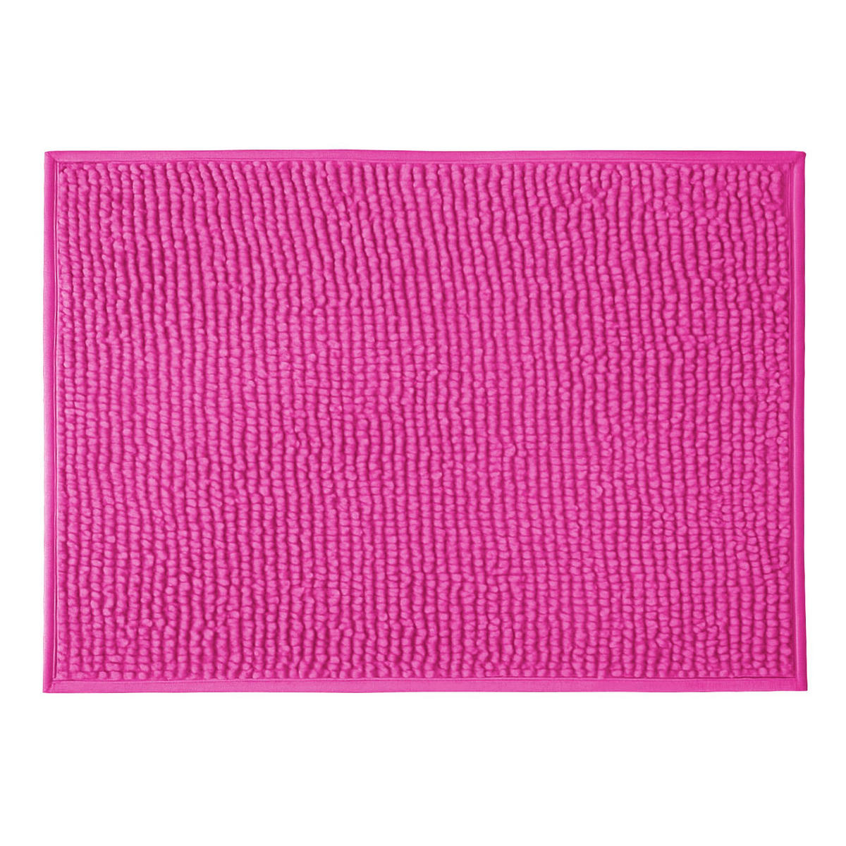 BADEMATTE Chenille Pink 60x90 cm - Pink, Textil (90/60cm) - Bestlivings