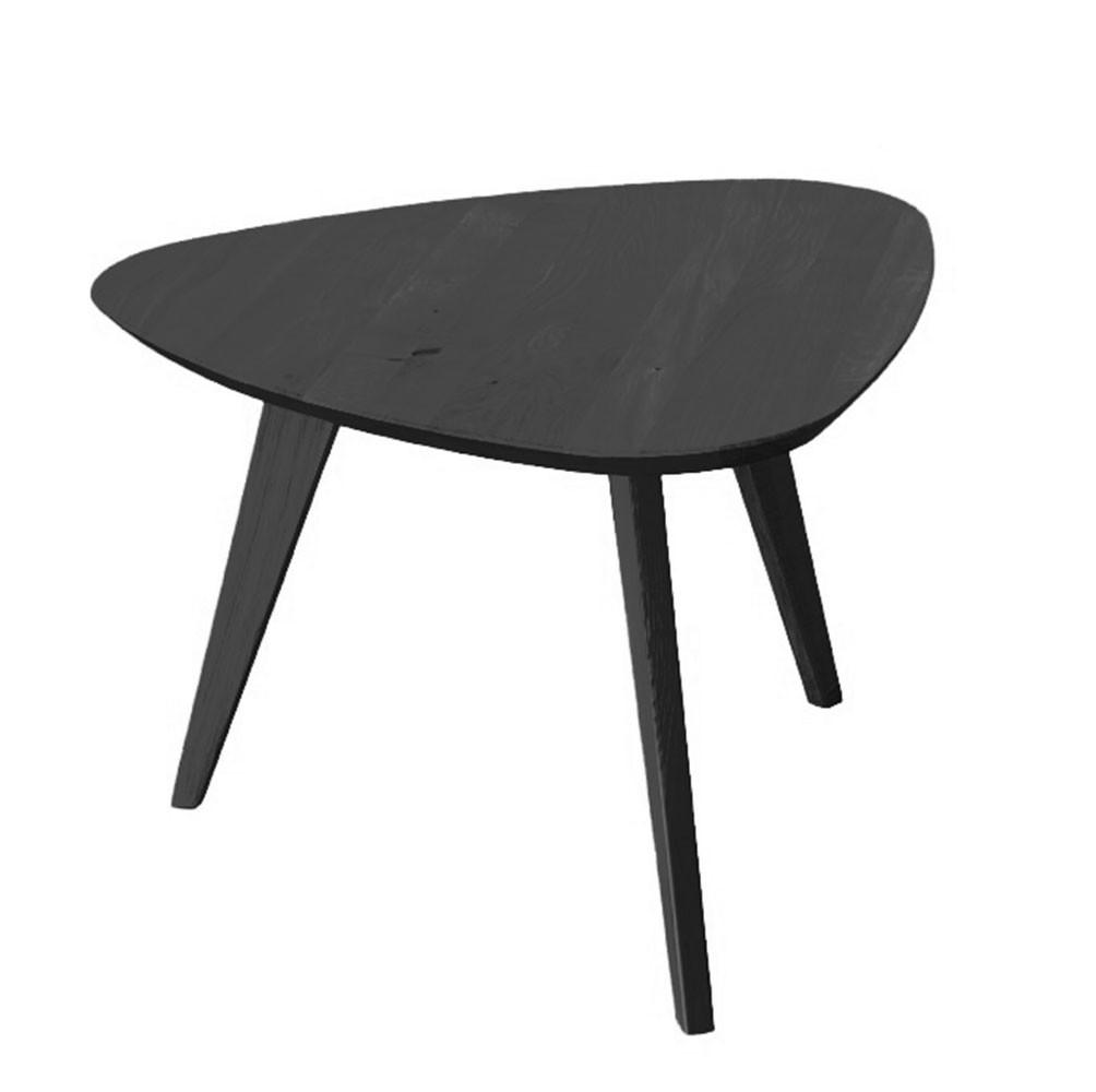 Feldmann-Wohnen Couchtisch Schwarz 68x50x67 cm