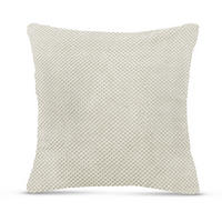 KISSENHÜLLE "Bubble" 60 cm x 60 cm in 3 Farben Offwhite - Weiß, Textil (60/60cm) - Bestlivings