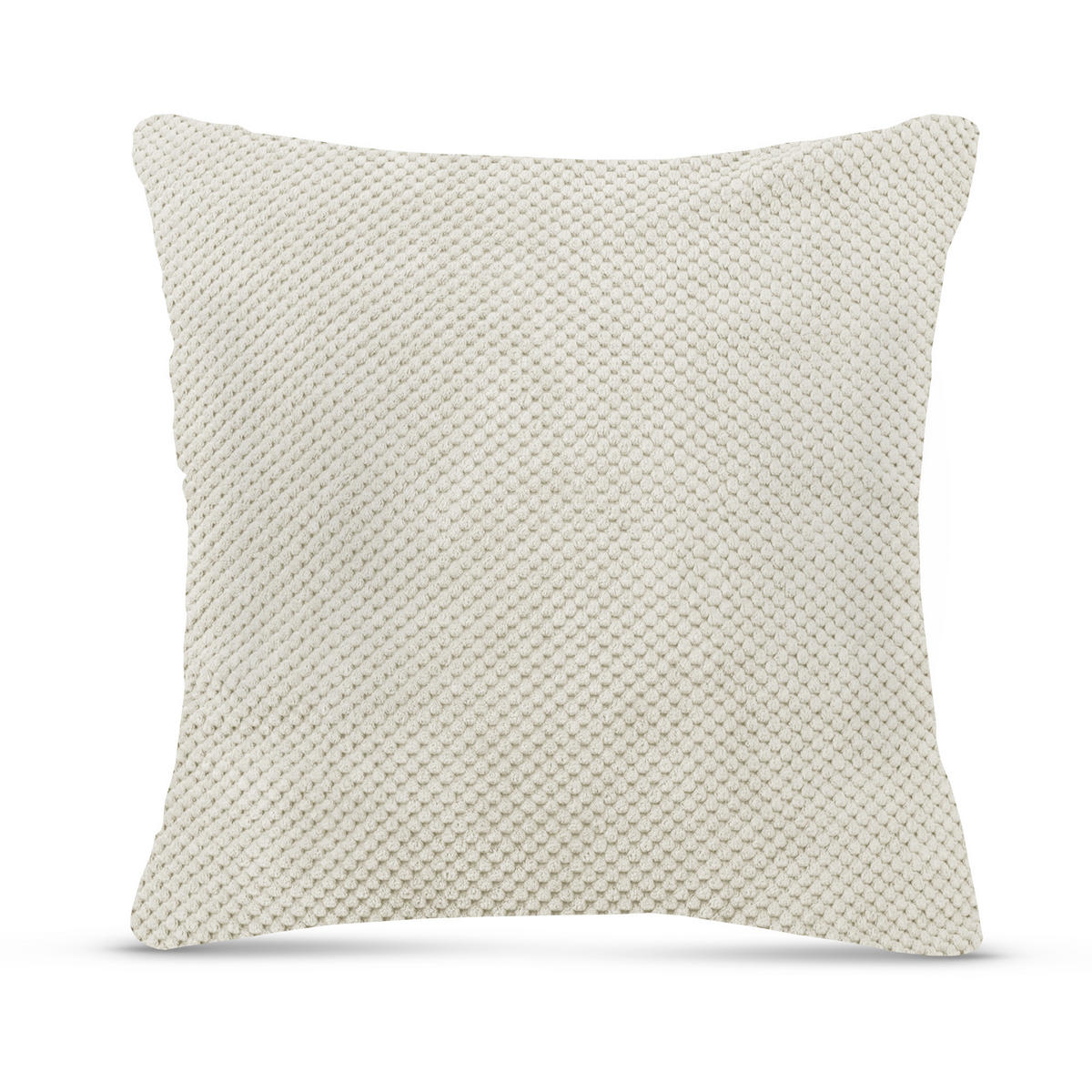 KISSENHÜLLE "Bubble" 60 cm x 60 cm in 3 Farben Offwhite - Weiß, Textil (60/60cm) - Bestlivings