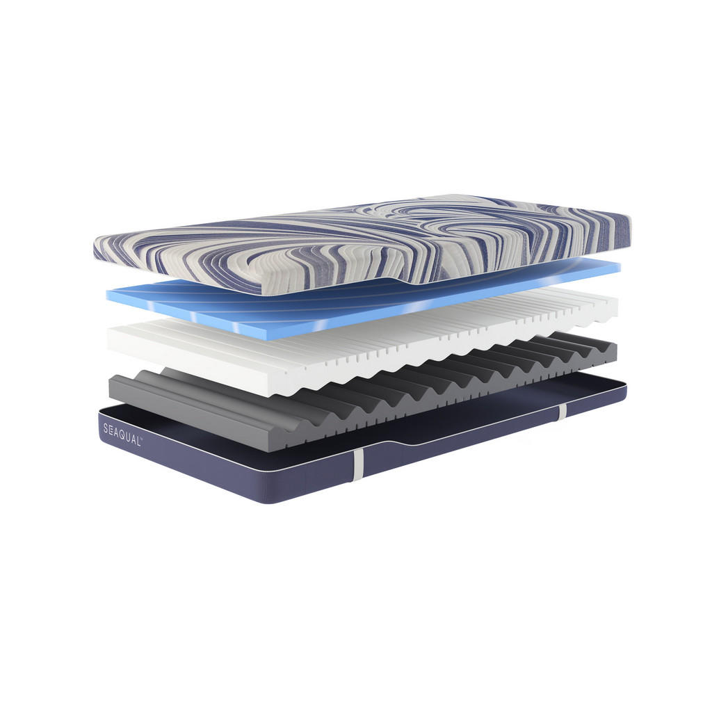 Thumbnail - Hn8 Schlafsysteme Kaltschaum-Matratze, Blau, Textil, H3, 120x200 cm, Schlafzimmer, Matratzen Shop, Matratzen, Kaltschaum...