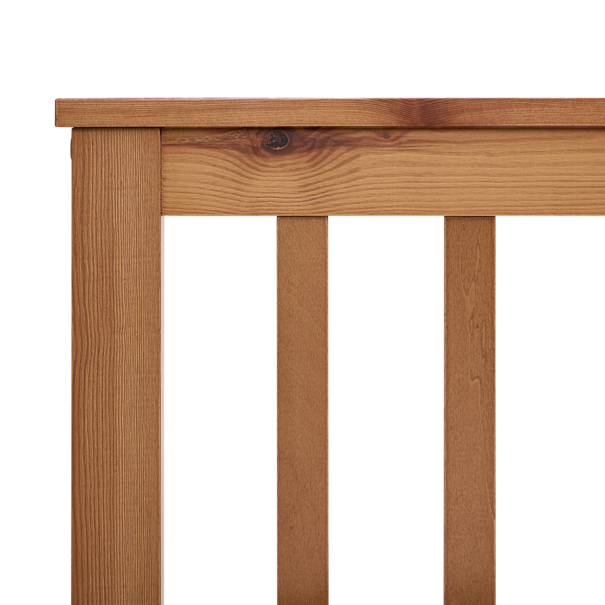 BETT mit Lattenrost 160/200 cm Kiefernholz Braun Olendon - Braun, Holz (160/200cm) - Beliani