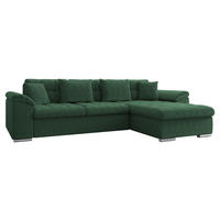 COLTAR Diana Reiat, Dreapta - verde închis, material textil/lemn (160/280cm) - MIRJAN24
