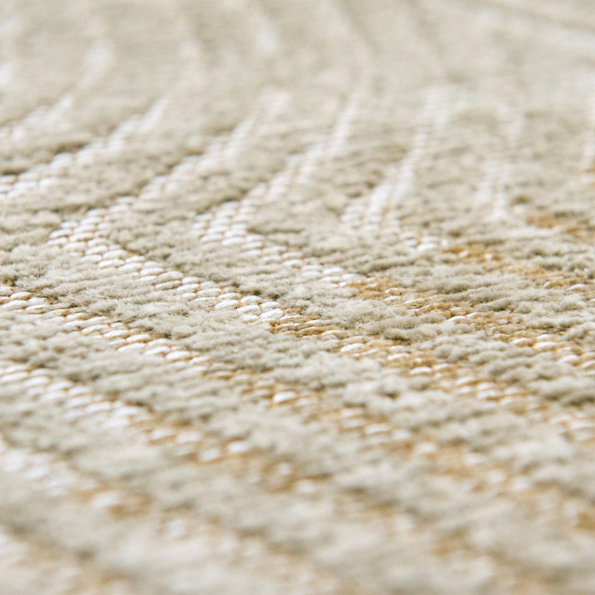 TEPPICH Shell Beige Meditation 140/200 cm - Beige, Textil (140/200cm) - Louis De Poortere