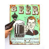 WANDBILD Beer mit Flaschenöffner 40 cm Grün 21261 - Multicolor, Holz (1cm) - DanDiBo