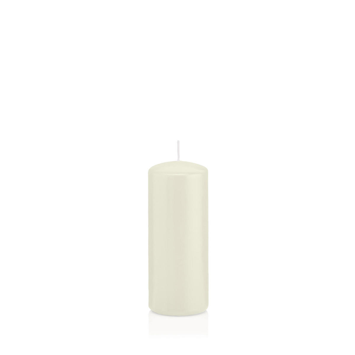 STUMPENKERZEN Elfenbein Ø 48 x 100 mm, 24 Stück - Beige, Paraffin (5/10cm) - Wiedemann Kerzen
