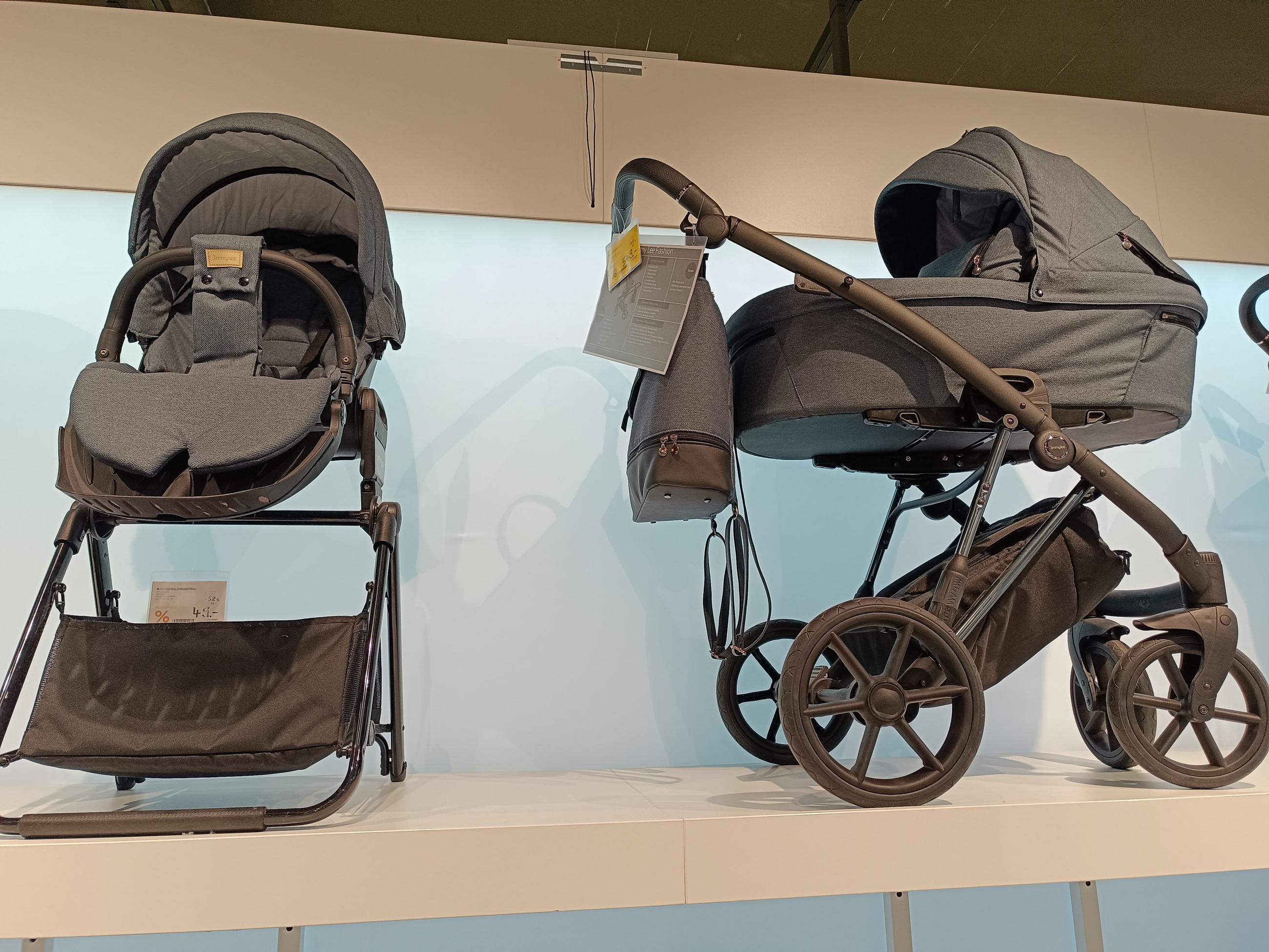Kinderwagen Fashion Blau - Jimmylee