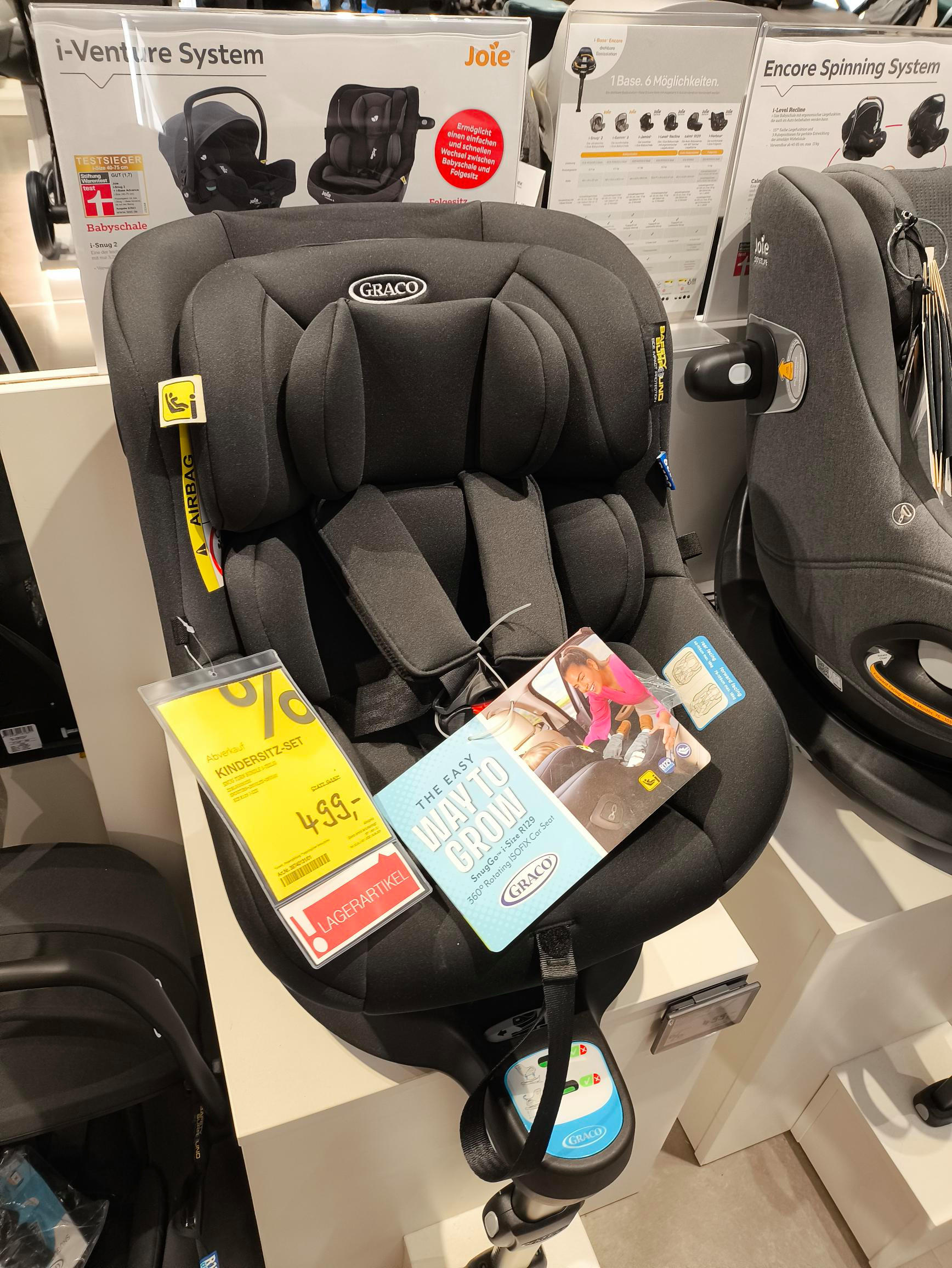Kindersitz SNUG TURN BUNDLE + SNUG GO + SNUGLITE - Graco