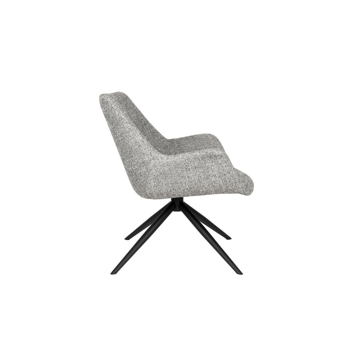SESSEL Doulton Grau - Grau, Kunststoff (84.5/78.5/80.5cm) - Zuiver