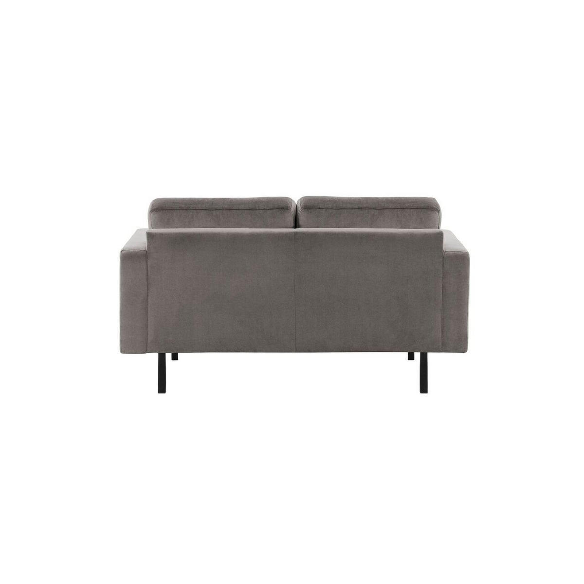 ZWEISITZER-SOFA Lioni-Kronos 15 - Graubraun, Holz/Textil (143/84/94cm)