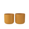 BLUMENTOPF GEN - Keramik - Ocker - XL - 2er Set - Ø 20,5 cm - Gelb, Keramik (20.5/20cm) - J-Line
