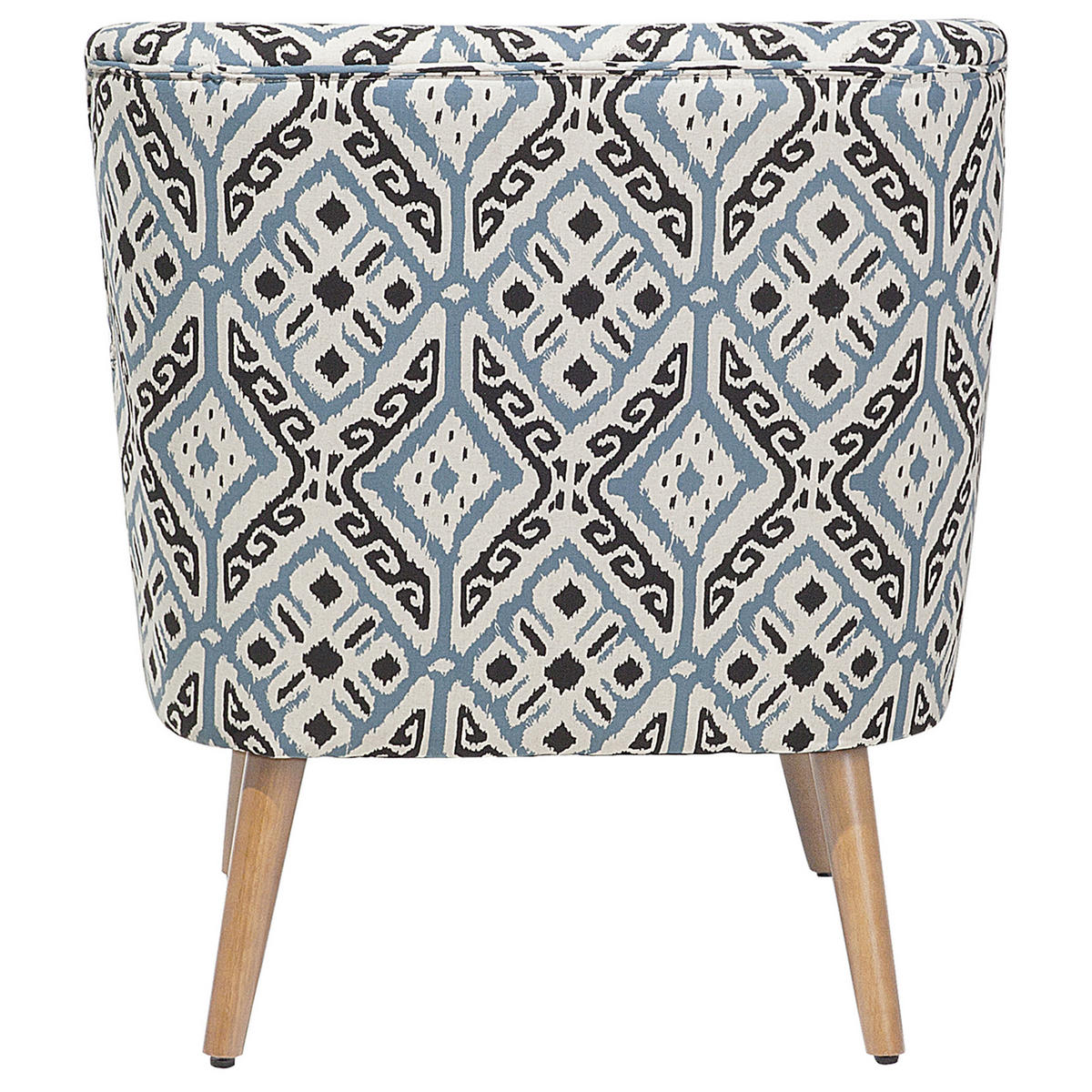 SESSEL Polsterbezug Bunt Tumba - Multicolor, Holz/Textil (74/85/66cm) - Beliani