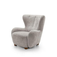 SESSEL CIRO Grau 88x100x91 cm - Grau, Textil (88/91/100cm) - FURNLUX