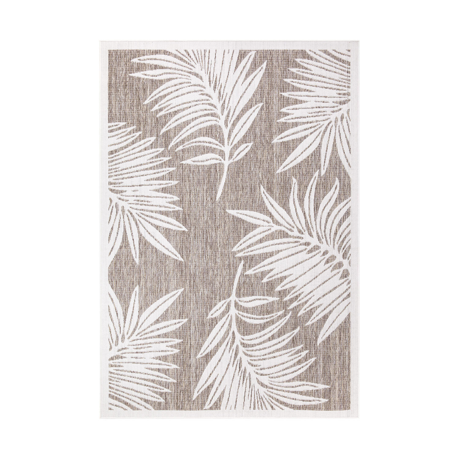 OUTDOOR-TEPPICH Sun 468 Beige 150x150 cm - Beige, Textil (150/150cm) - carpet city
