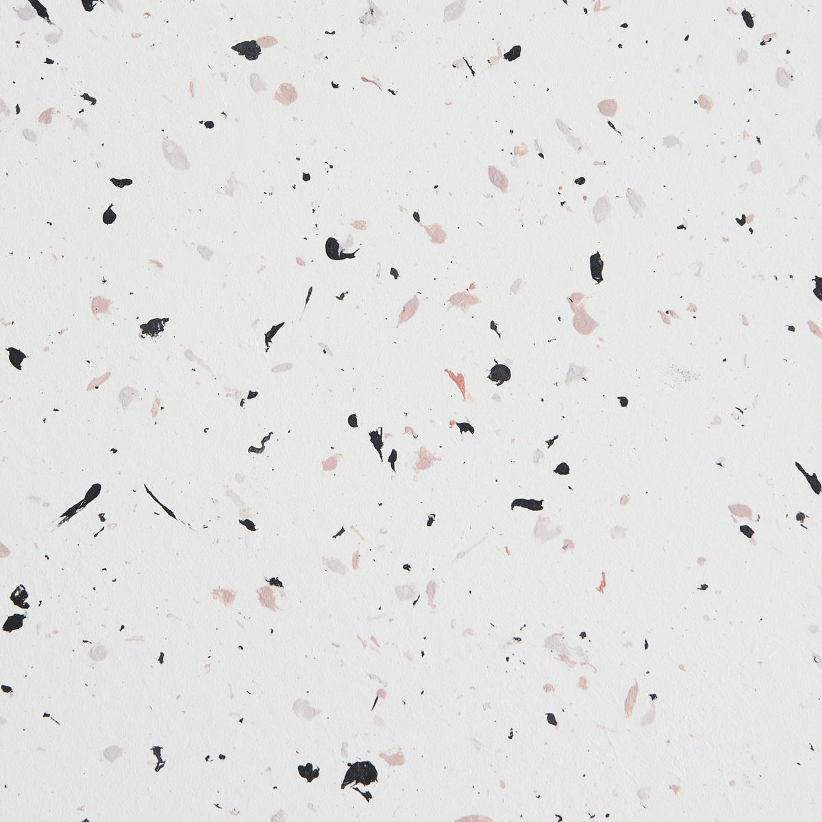 BEISTELLTISCH 32/37 cm Terrazzo Optik Cremeweiß Tellaro - Weiß, Keramik (32/37/46cm) - Beliani
