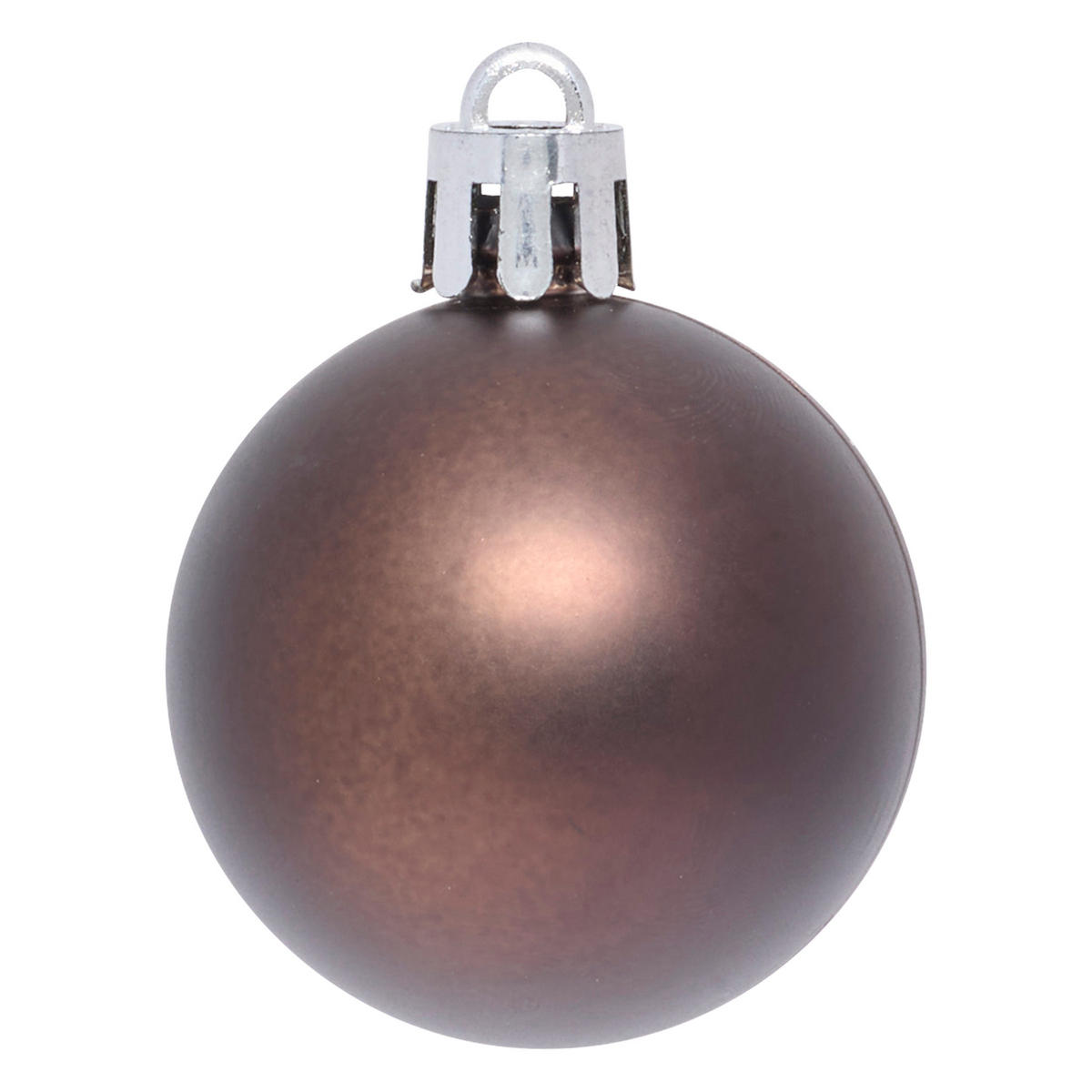 CHRISTBAUMKUGELN 20er-Set - Kupferfarben, Kunststoff (6/6/6cm) - Atmosphera Createur d´interieur