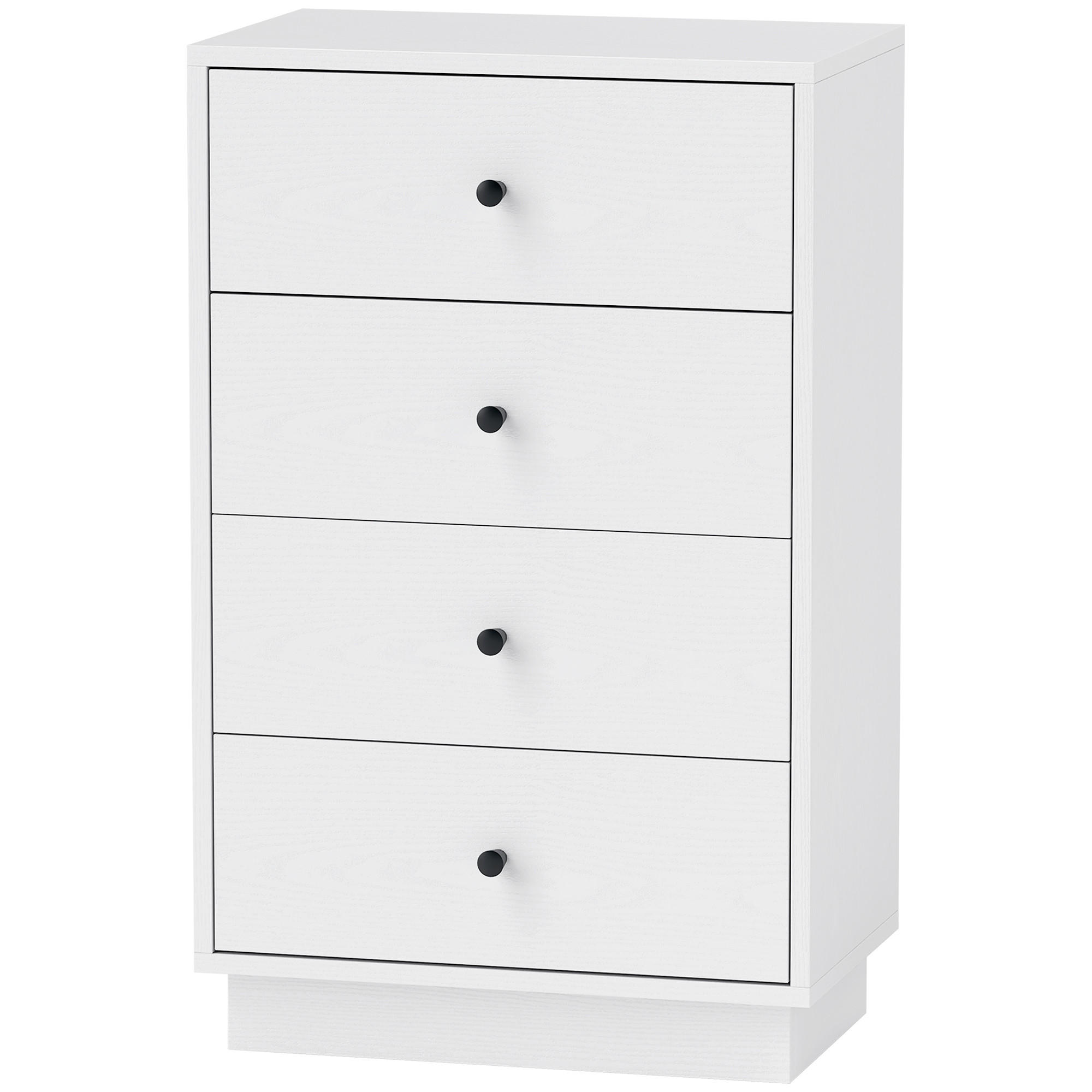 SIDEBOARD 47x29x75 cm Weiß - Weiß, Holzwerkstoff (29/75/47cm) - furnicato