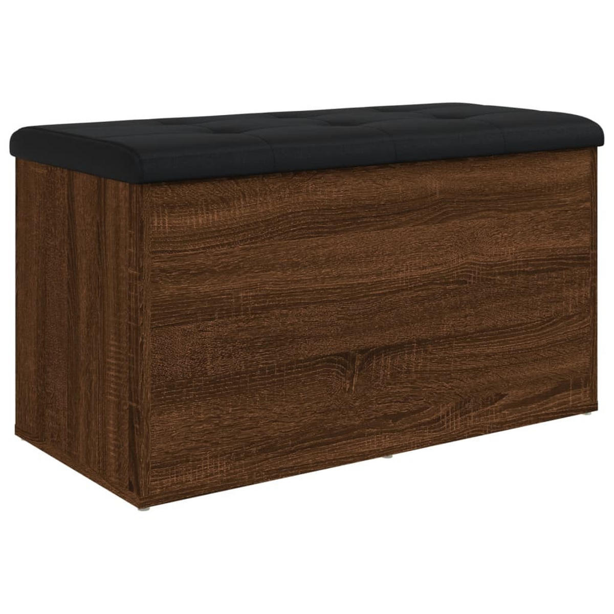 SITZBANK Jona mit Stauraum Räuchereiche 82x42x45 cm - Eiche San Remo, Holz (82/45/42cm) - DELUKE