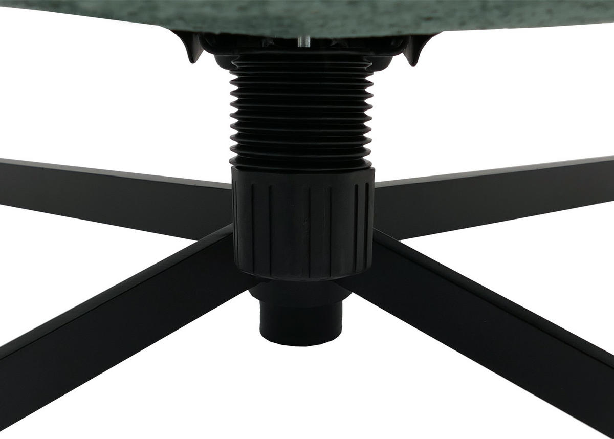 RELAXSESSEL MIT HOCKER Grün - Grün, Textil (80/96/90cm) - MCW